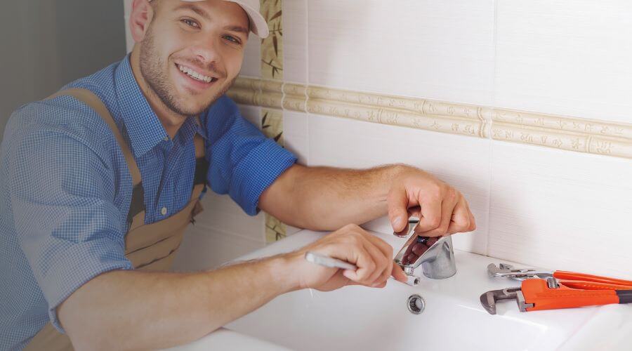 Professional sink repair in Mesa, WA